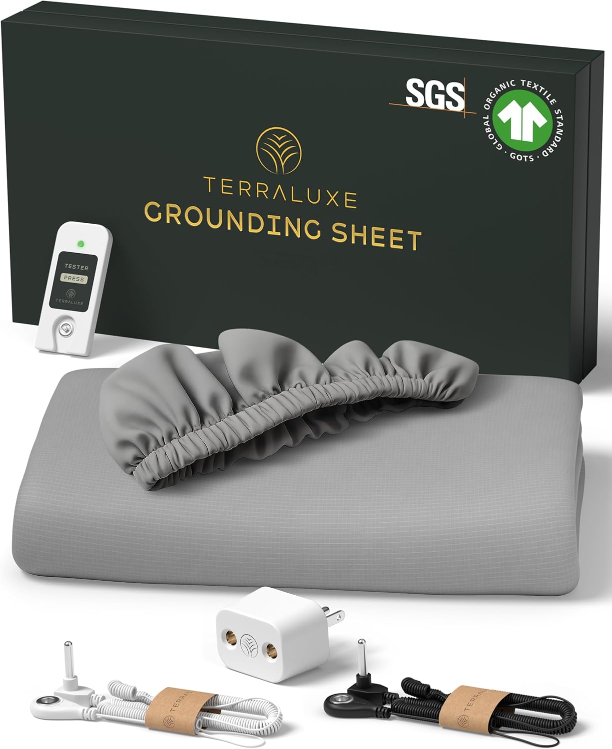 Grounding Sheets Queen for Better Sleep and Natural Wellness