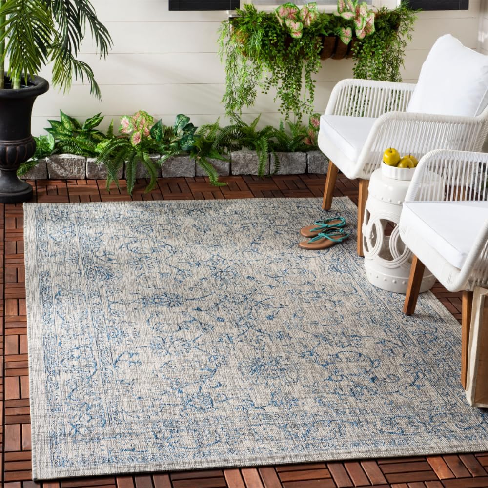 SAFAVIEH Courtyard Collection Accent Rug - Stylish & Durable
