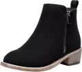 Jeossy Women's 905 Ankle Boots - Classic Low Heeled Short Booties non