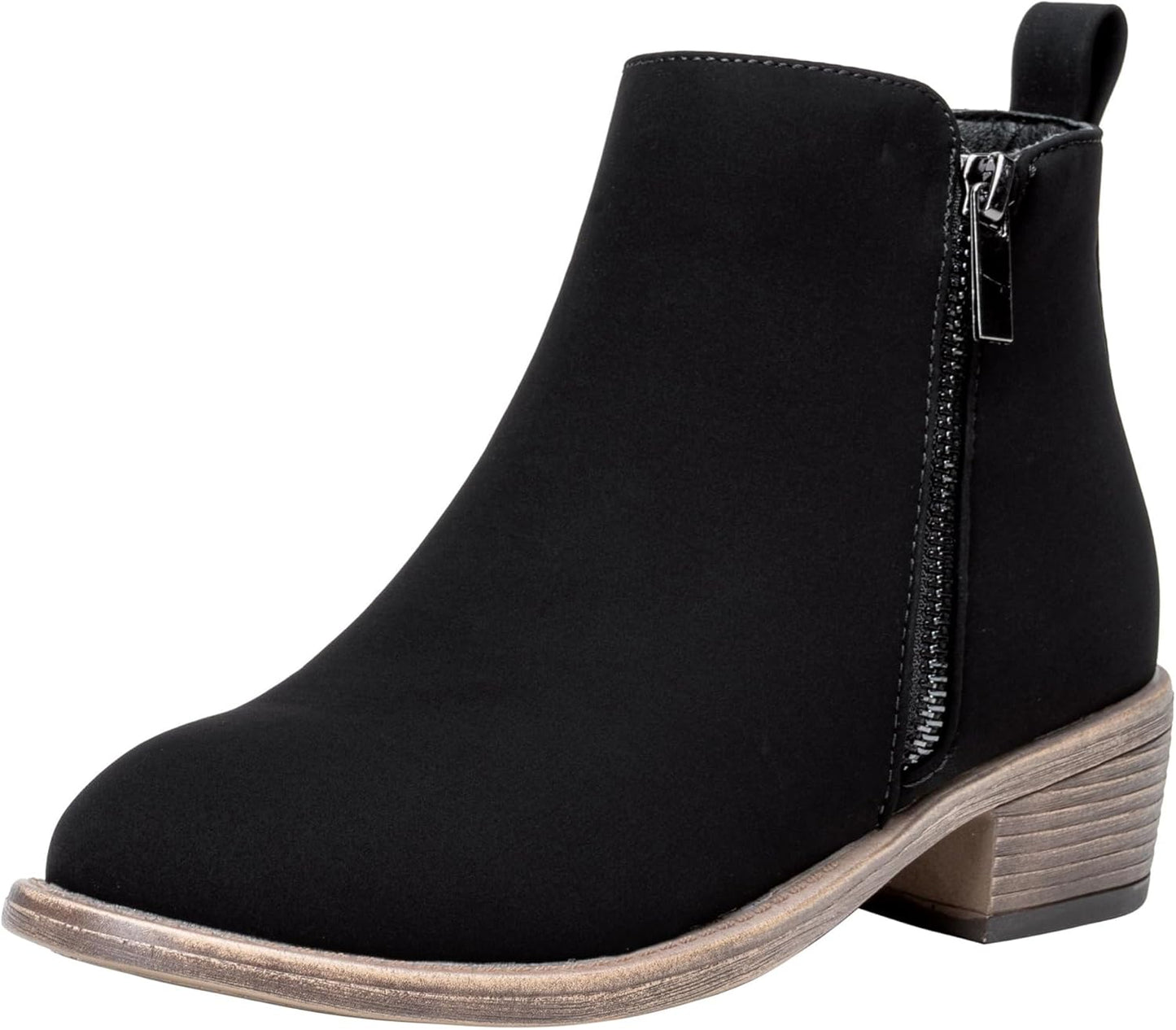 Jeossy Women's 905 Ankle Boots: Classic Low Heeled Booties