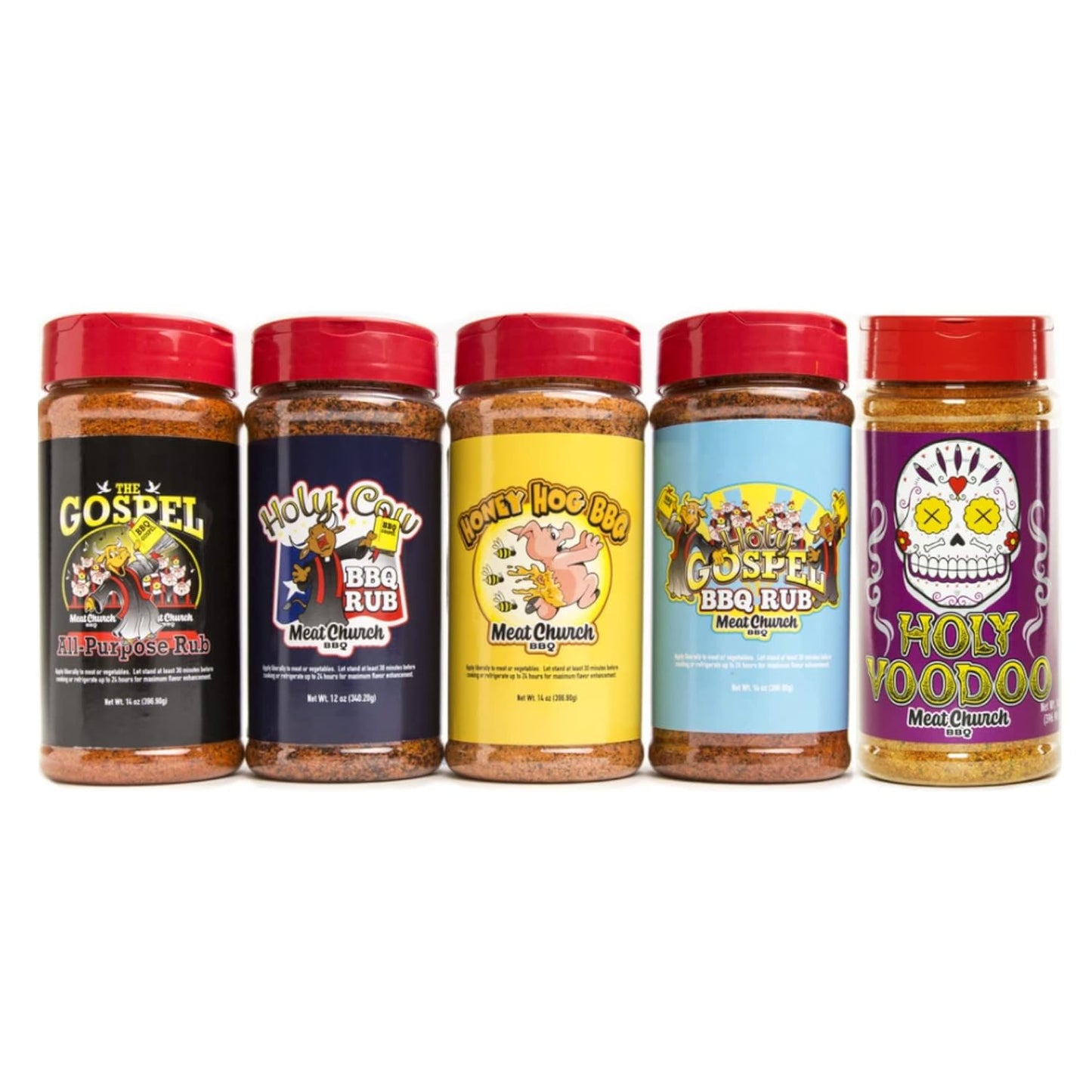 Meat Church Fab 5 Gift Box for Flavorful Grilling and BBQ