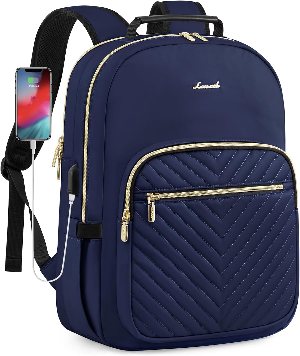 LOVEVOOK Laptop Backpack for Women with Large Capacity Design
