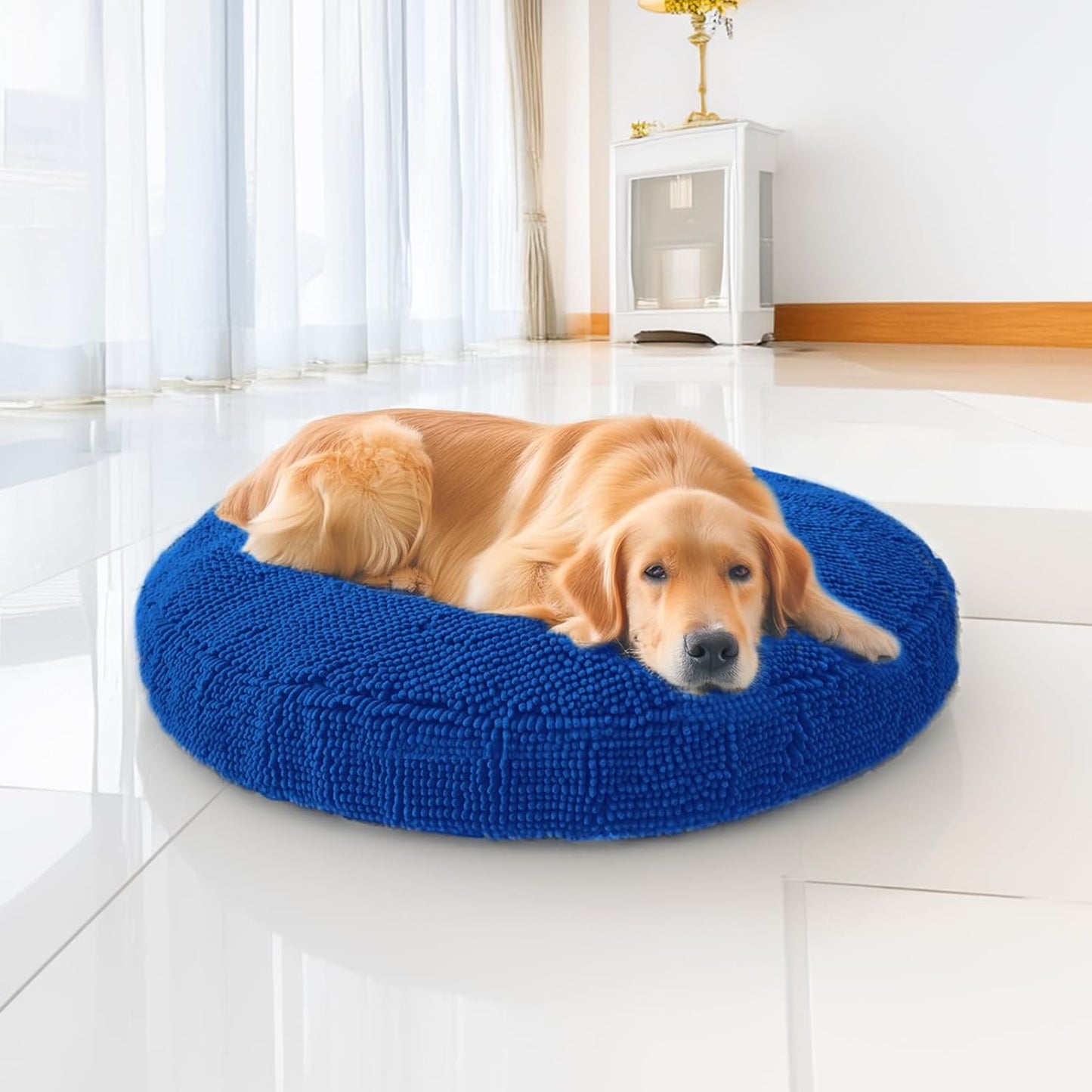 Muddy Mat Cloud K-9 Bed for Dogs & Cats - Soft Donut Design