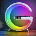 Smart Table Lamp with 4-in-1 Wireless Charger, Speaker & Alarm