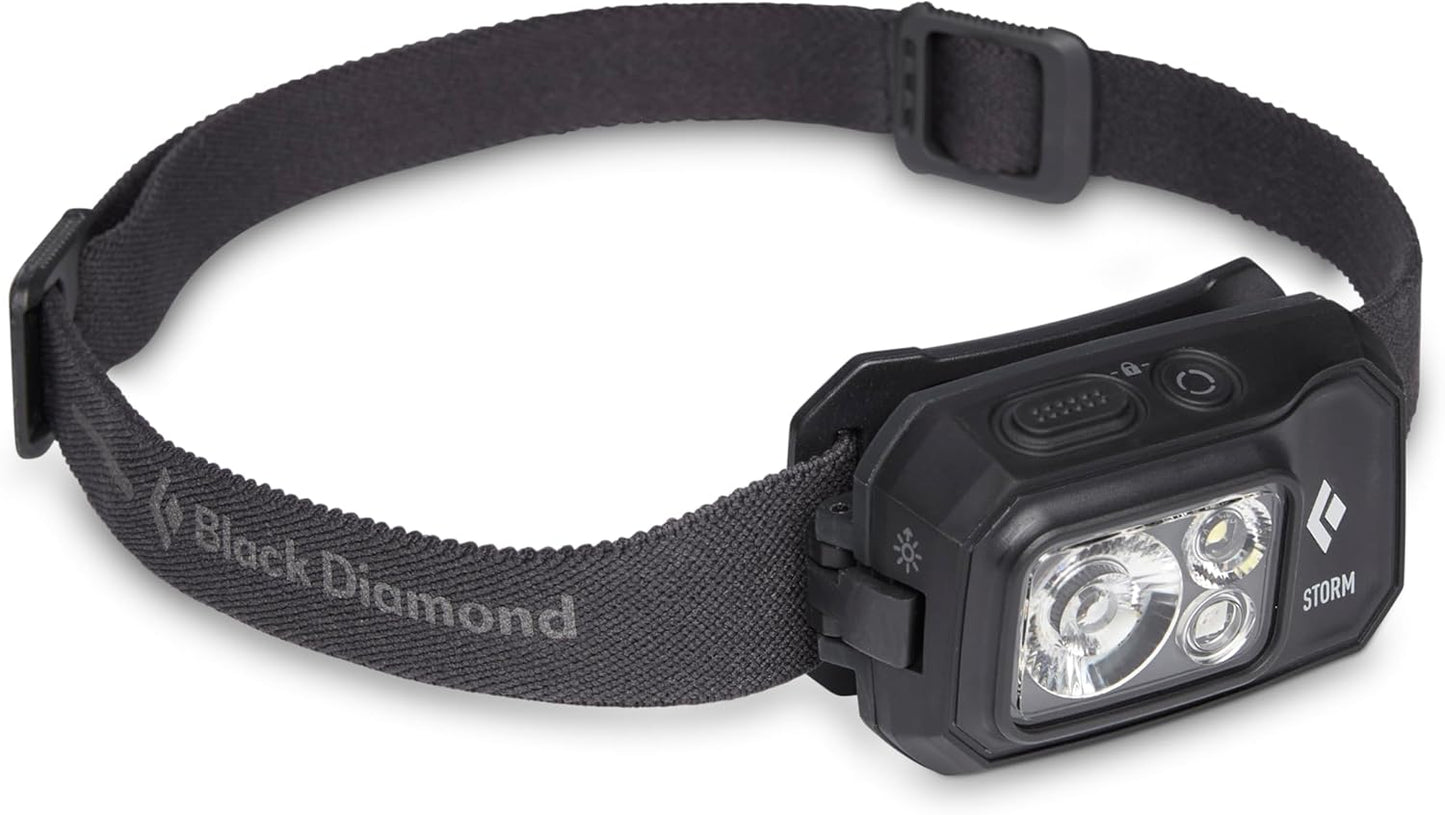 BLACK DIAMOND Storm 450 Headlamp: Bright, Waterproof, Dimmable