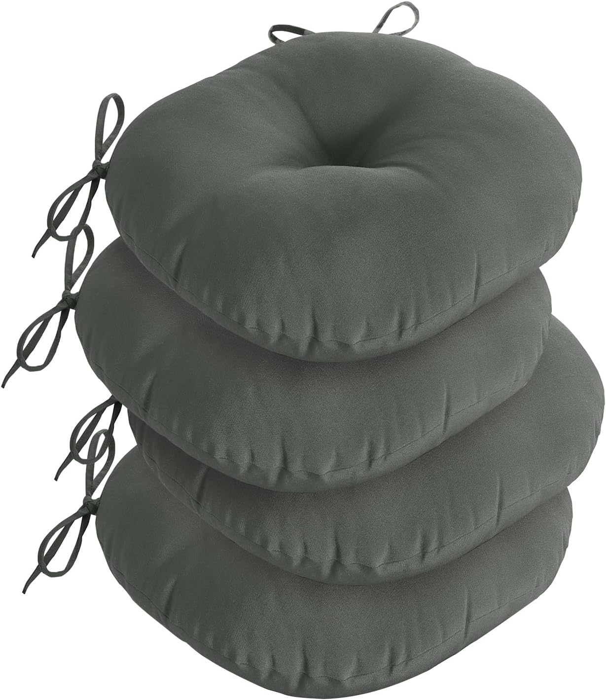 Downluxe Bistro Chair Cushions for Patio Furniture Set of 4