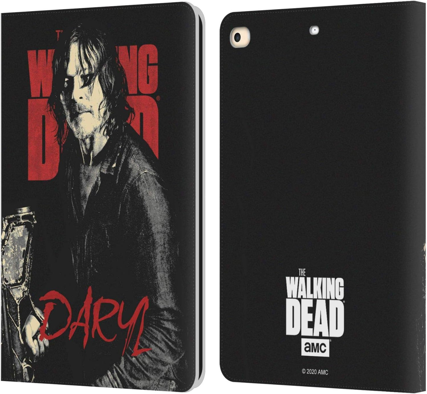 Officially Licensed The Walking Dead Daryl iPad 9.7 Wallet Case