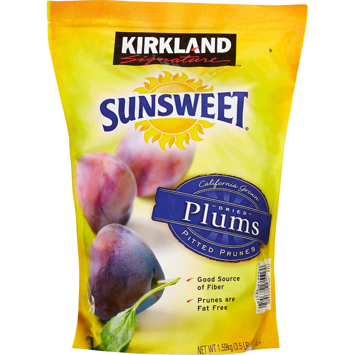 Signature's Dried Plums Pitted Prunes, 3.5 Pounds for Health