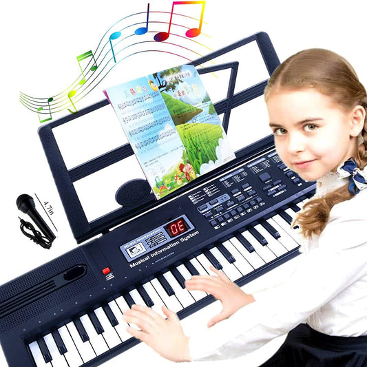 61-Key SEMART Electric Piano: Perfect for Kids!