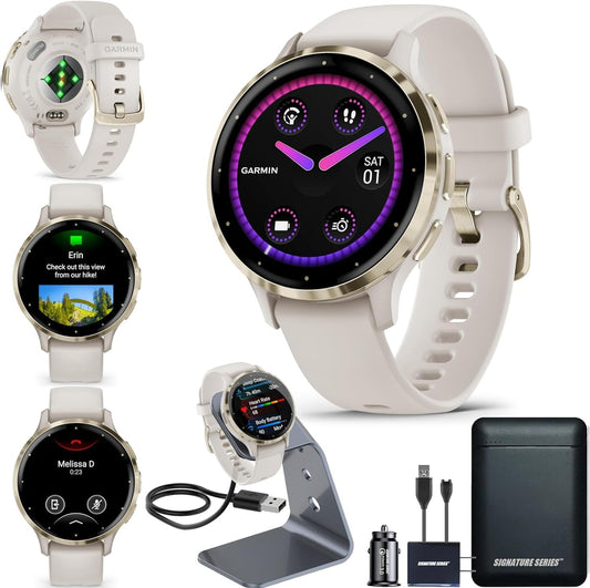 Garmin Venu 3S Running Smartwatch | Advanced Health & Fitness, 14-Day Battery Life