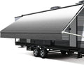 RV Awning Fabric Replacement 18.5oz Heavy-Duty Vinyl - Weatherproof It