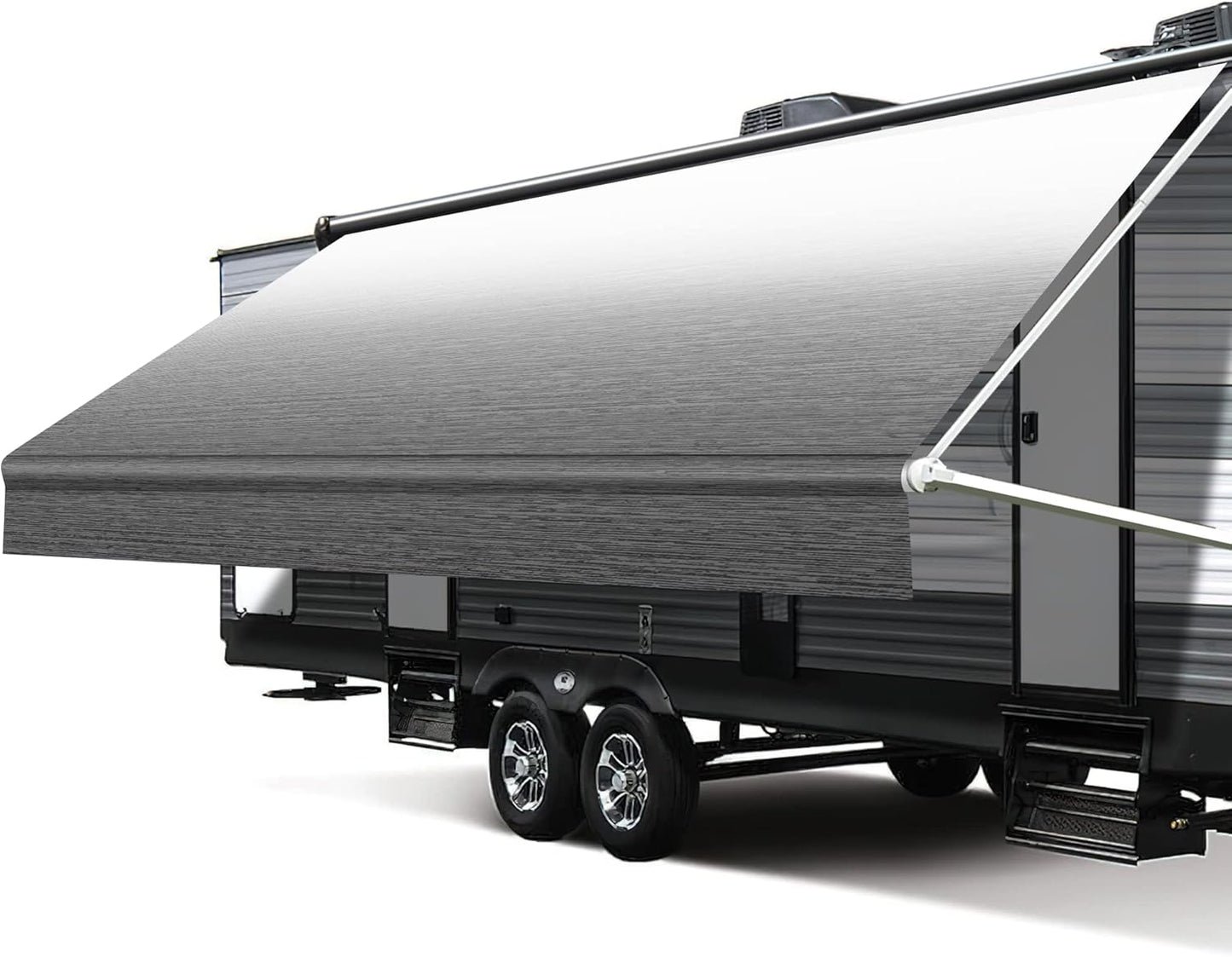 RV Awning Fabric Replacement for Heavy-Duty Weatherproof Use