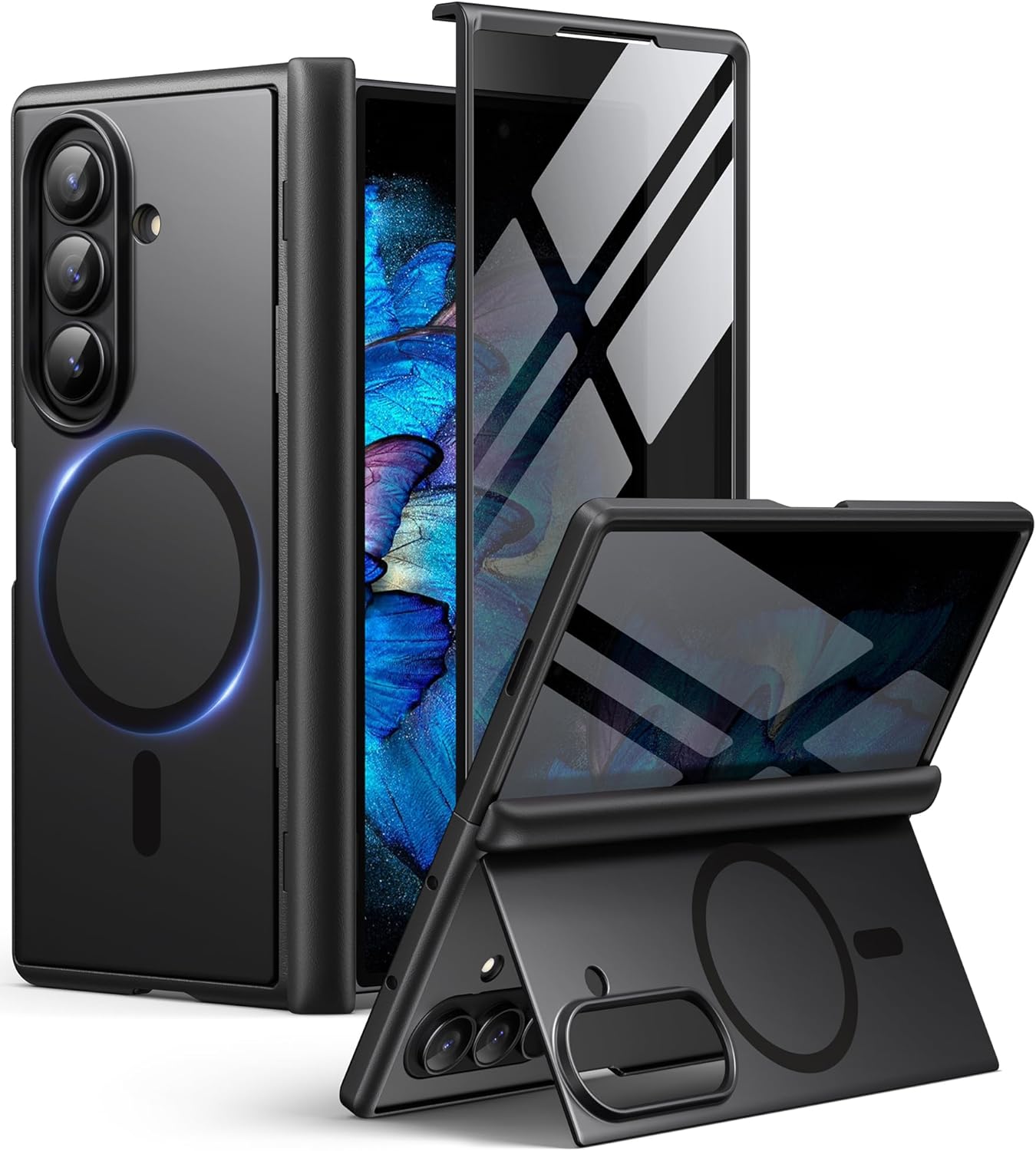 Samsung Galaxy Z Fold 7 Case with Privacy Screen Protector