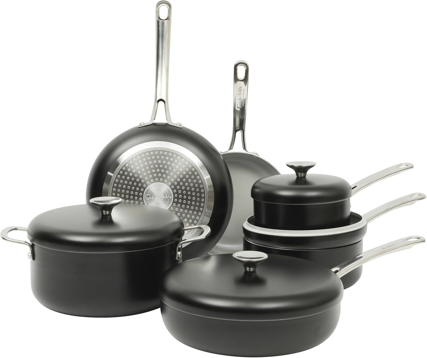 Sur La Table Kitchen Essentials 10 Piece Nonstick Cookware Set