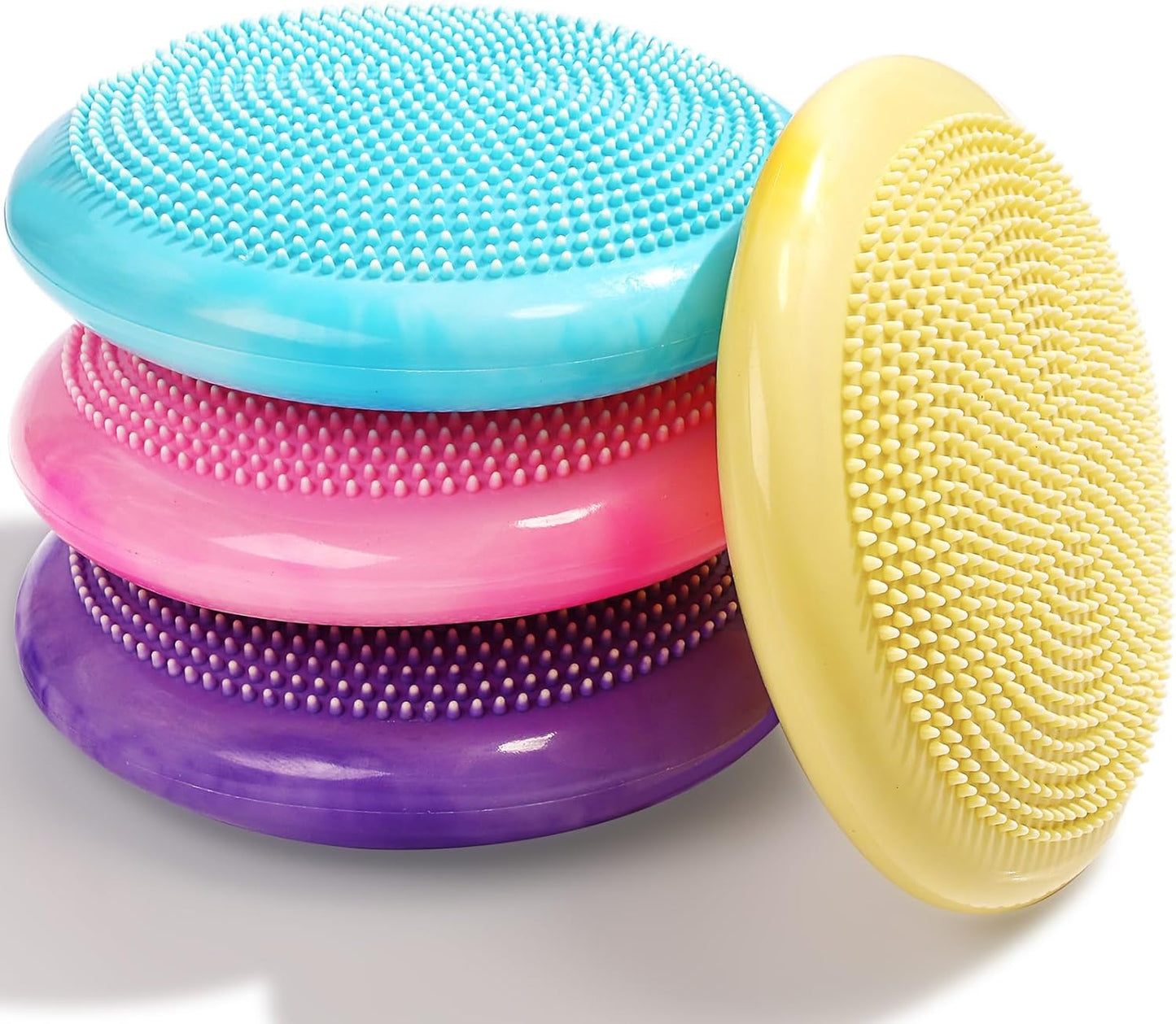 Libima Wiggle Seat for Sensory Kids - 4 Pcs Wobble Cushion