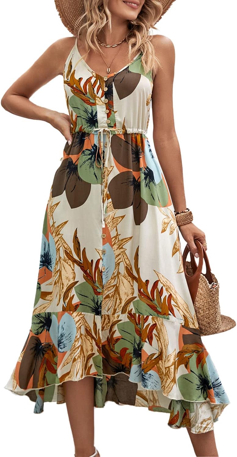 Brovave Women's Summer Casual Boho Sundress for Every Occasion