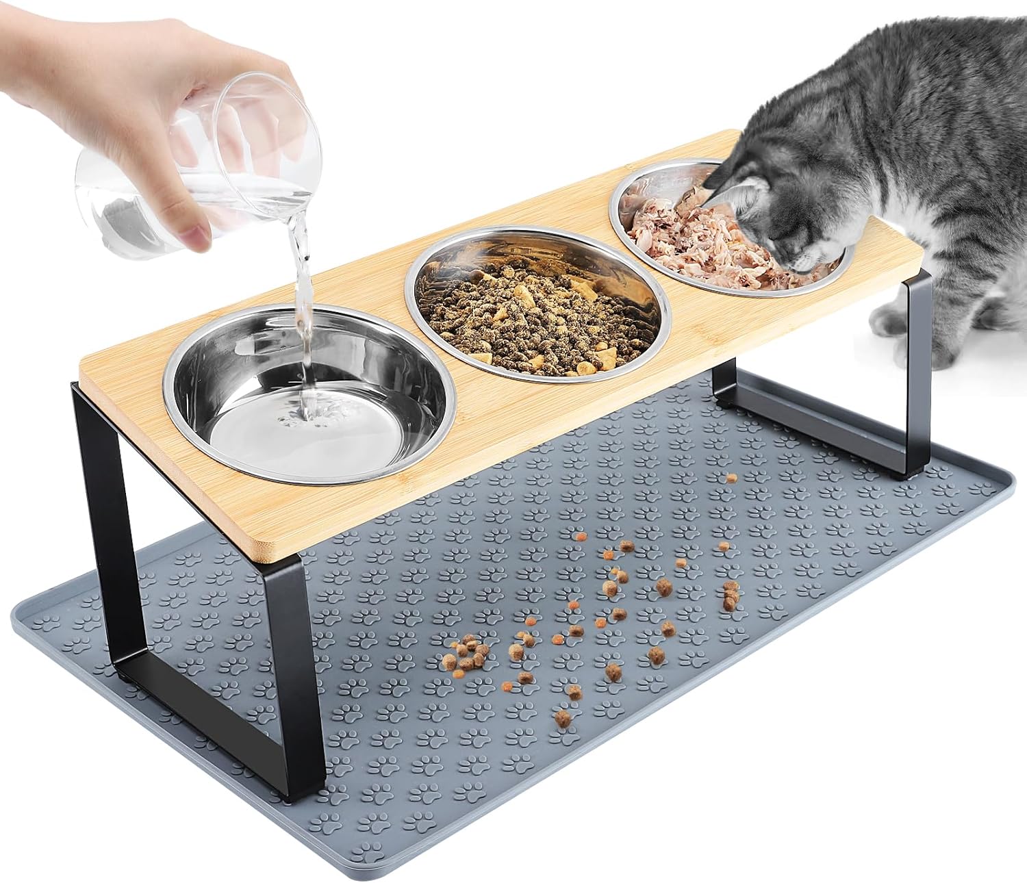 15 Tilted Elevated Cat Bowls for Comfortable Dining Experience