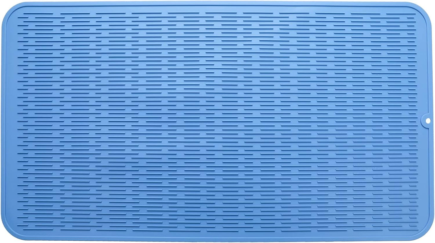 Silicone Dish Drying Mat for Multiple Uses and Easy Cleaning