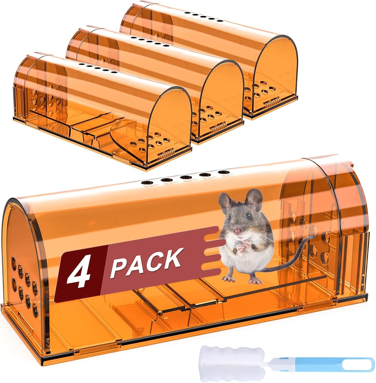 No Kill Mouse Traps - Reusable Indoor/Outdoor Catcher by Wanqueen