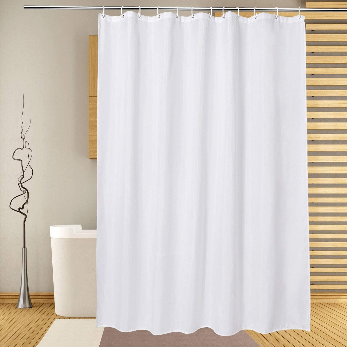 86 Water Repellent Shower Curtain for Spa Bath