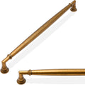 10 Pack Antique Brass Cabinet Pulls 10 in Kitchen Handles - Durable