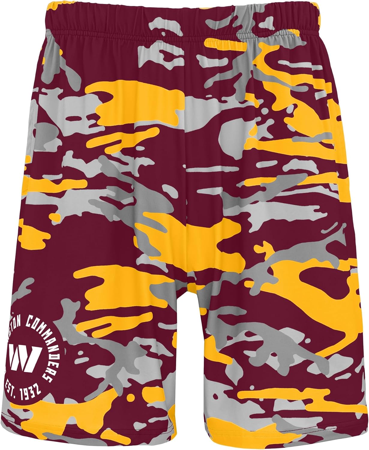 Zubaz NFL Men's 7 Inseam Shorts in Vibrant Camo Styles