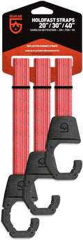 Holdfast Bungee Strap - Flat Reflective Gear Organizer for Garage