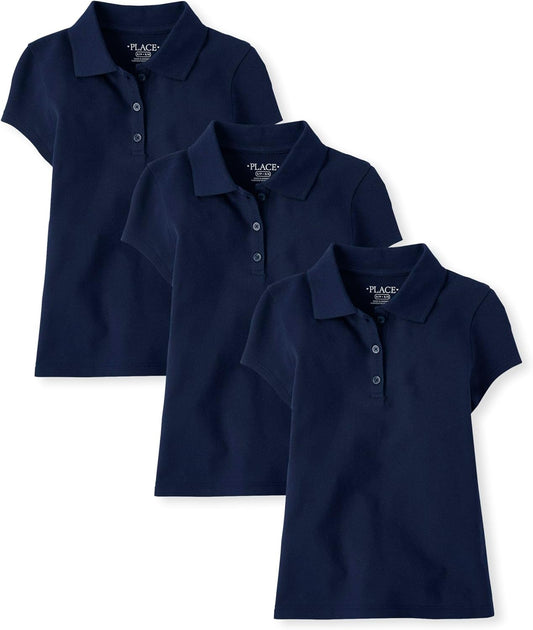 Multipack Short Sleeve Pique Polo for Kids - Classic Style