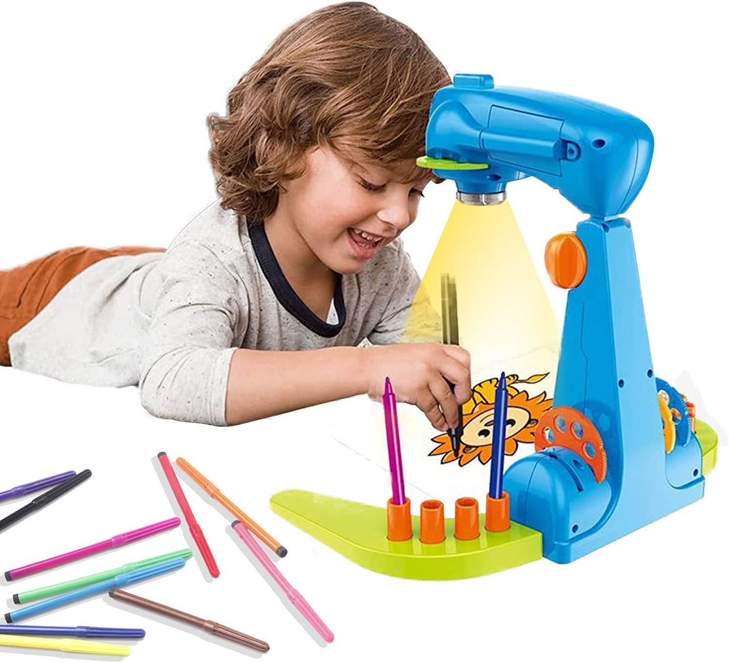 Smart Sketch Toy for Kids - 32 Patterns, 12 Brushes