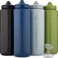 Hydra Cup Sport 4 Pack 32 oz Squeeze Water Bottles - Fast Flow