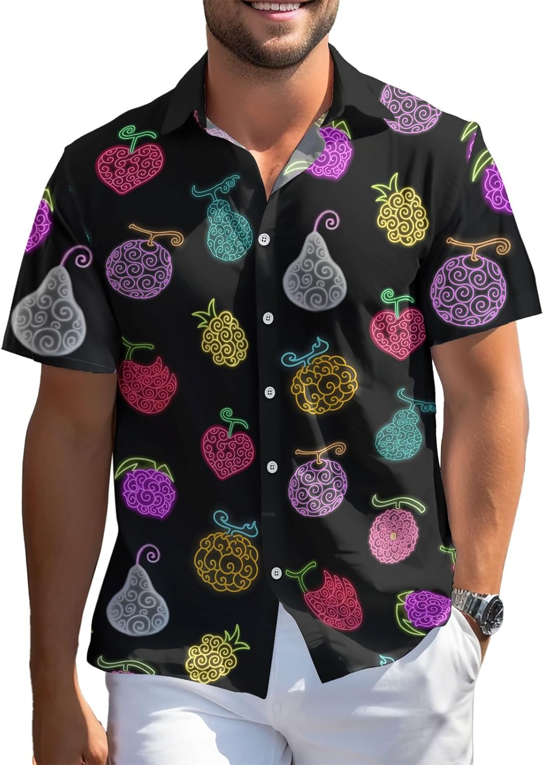99TIMORO Game Character Hawaiian Shirt for Anime Lovers