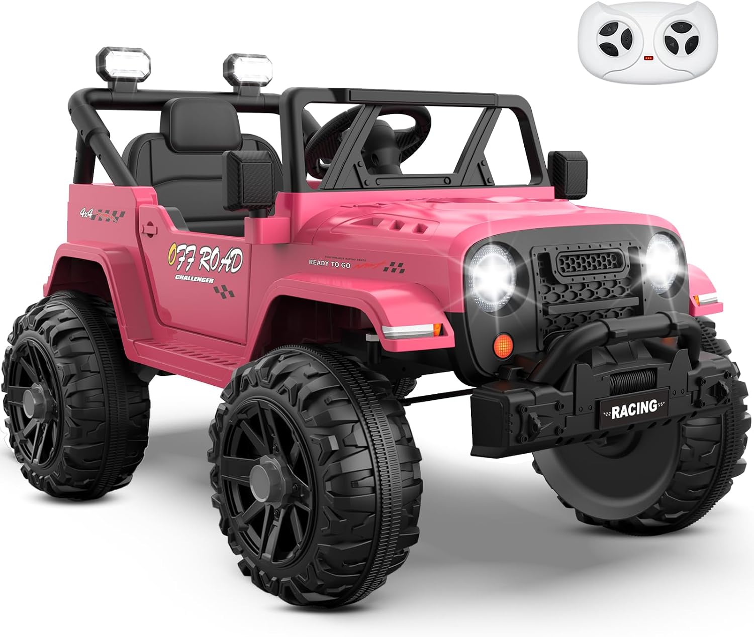 12V Ride On Truck Car for Kids with Remote Control Features