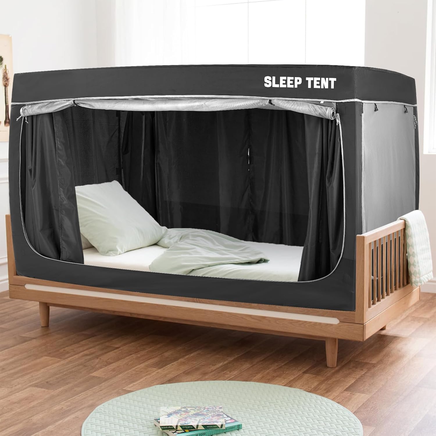Privacy & Comfort: YAVIL Twin Bed Tent Canopy
