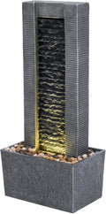 Teamson Home Demeter 29 in Outdoor Water Fountain - Tranquil LED