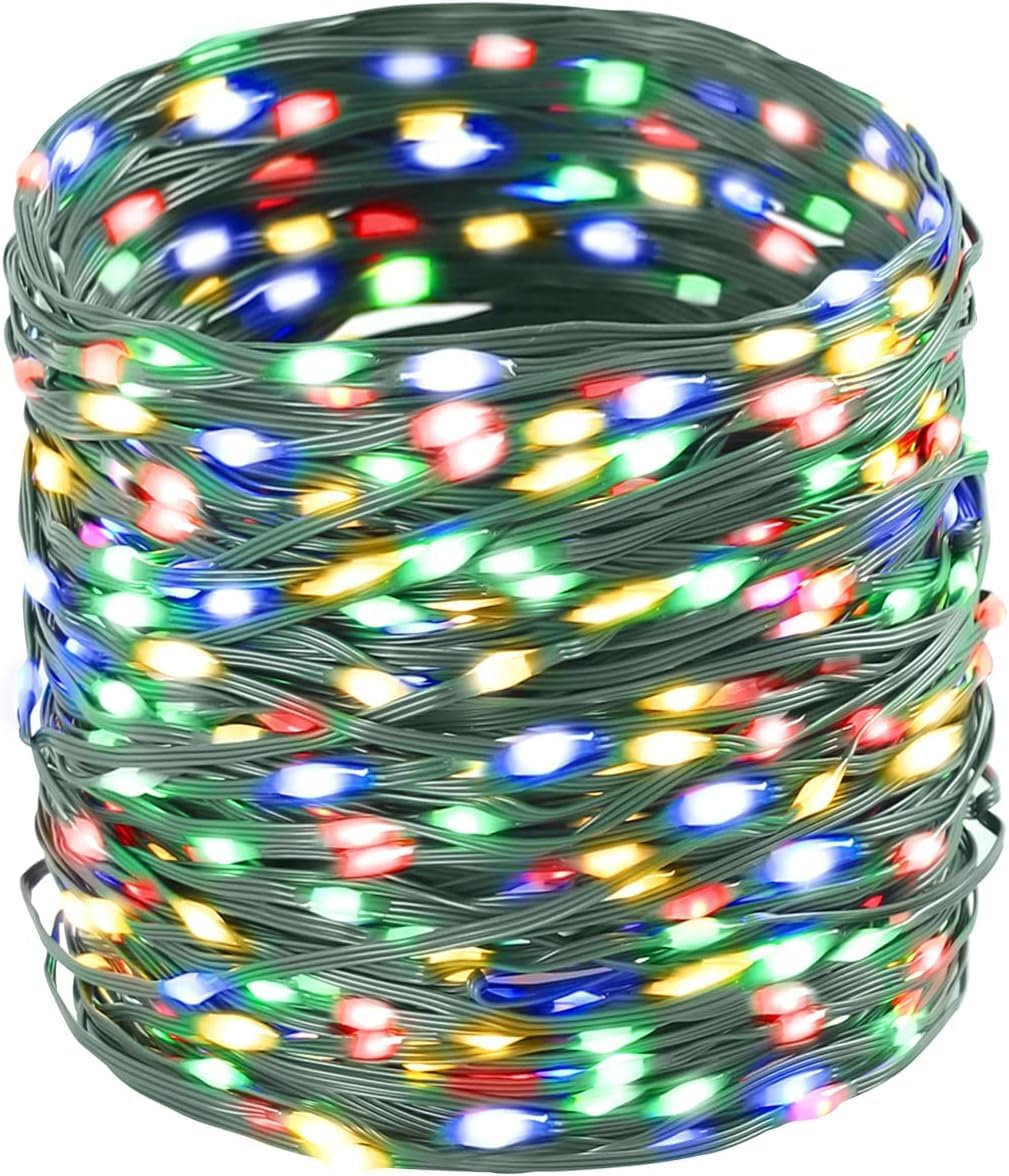 Bendable 1000 LED Christmas Tree Lights for Holiday Decor