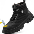 KELODON Waterproof Steel Toe Boots For Men - Durable Safety Work Boots
