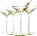 Martini Glasses Set - Exquisite Vintage Elegance