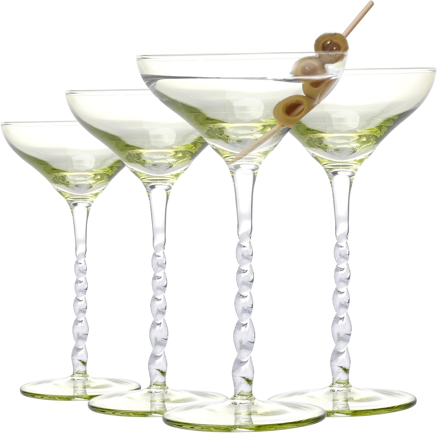 Martini Glasses Set - Exquisite Vintage Elegance