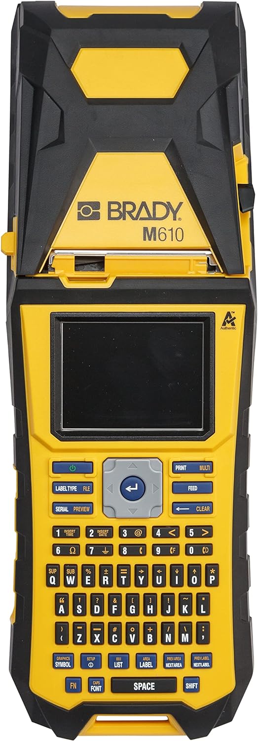 Brady M610 Label Maker: Durable, Versatile Data Entry Options