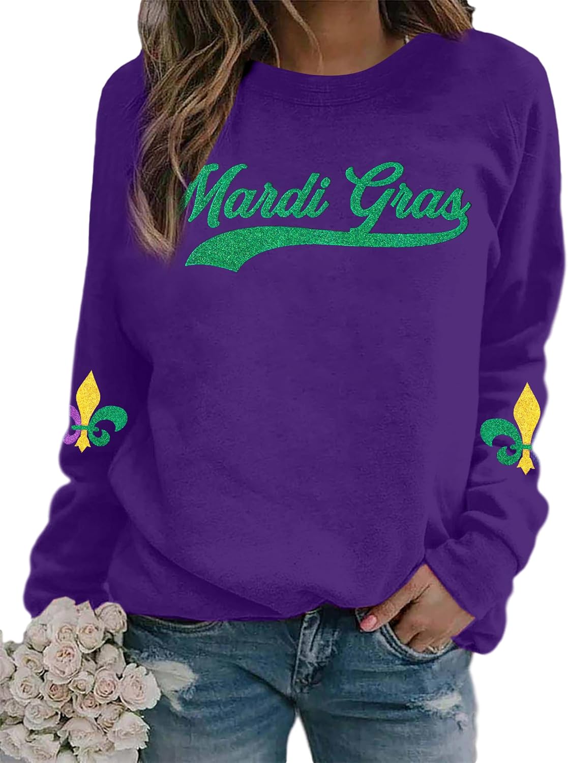 Mardi Gras Party Tee - Fun Carnival Style!