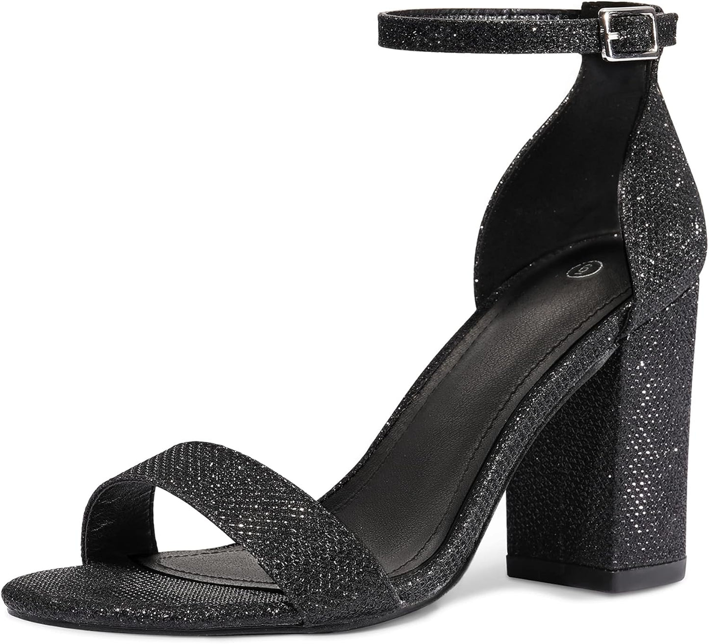 COASIS Women's Chunky Block Heels Open Toe Ankle Strap Sandals