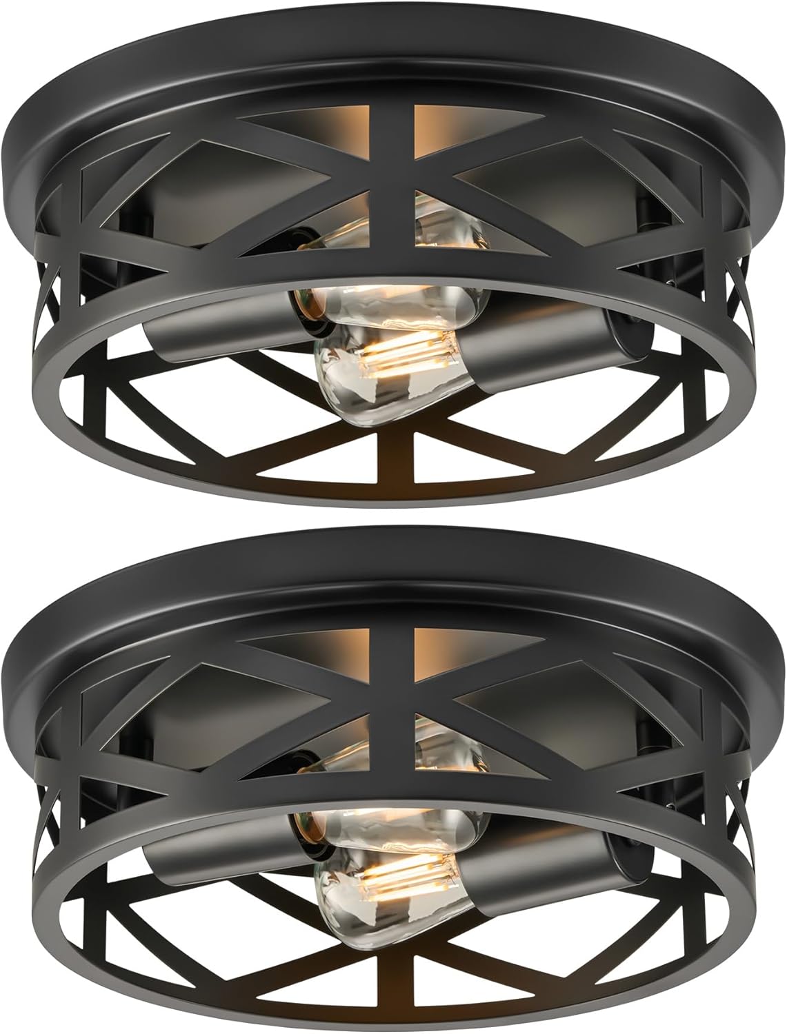 VONLUCE Flush Mount Ceiling Lights for Modern Farmhouse Style