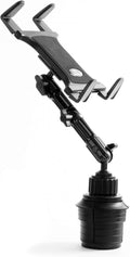 Tackform Tablet Cup Holder Mount for Car or Truck - Heavy Duty ELD