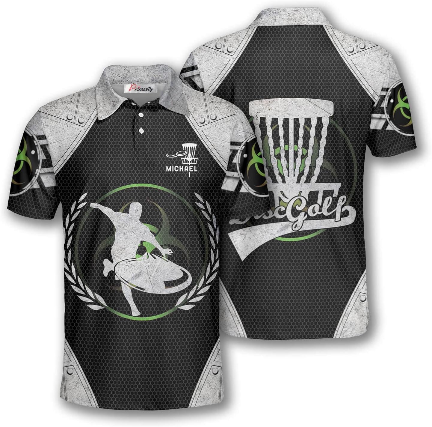 Custom Men's Disc Golf Shirts by PRIMESTY