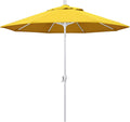 California Umbrella 9ft Round Aluminum Market Umbrella for Shade