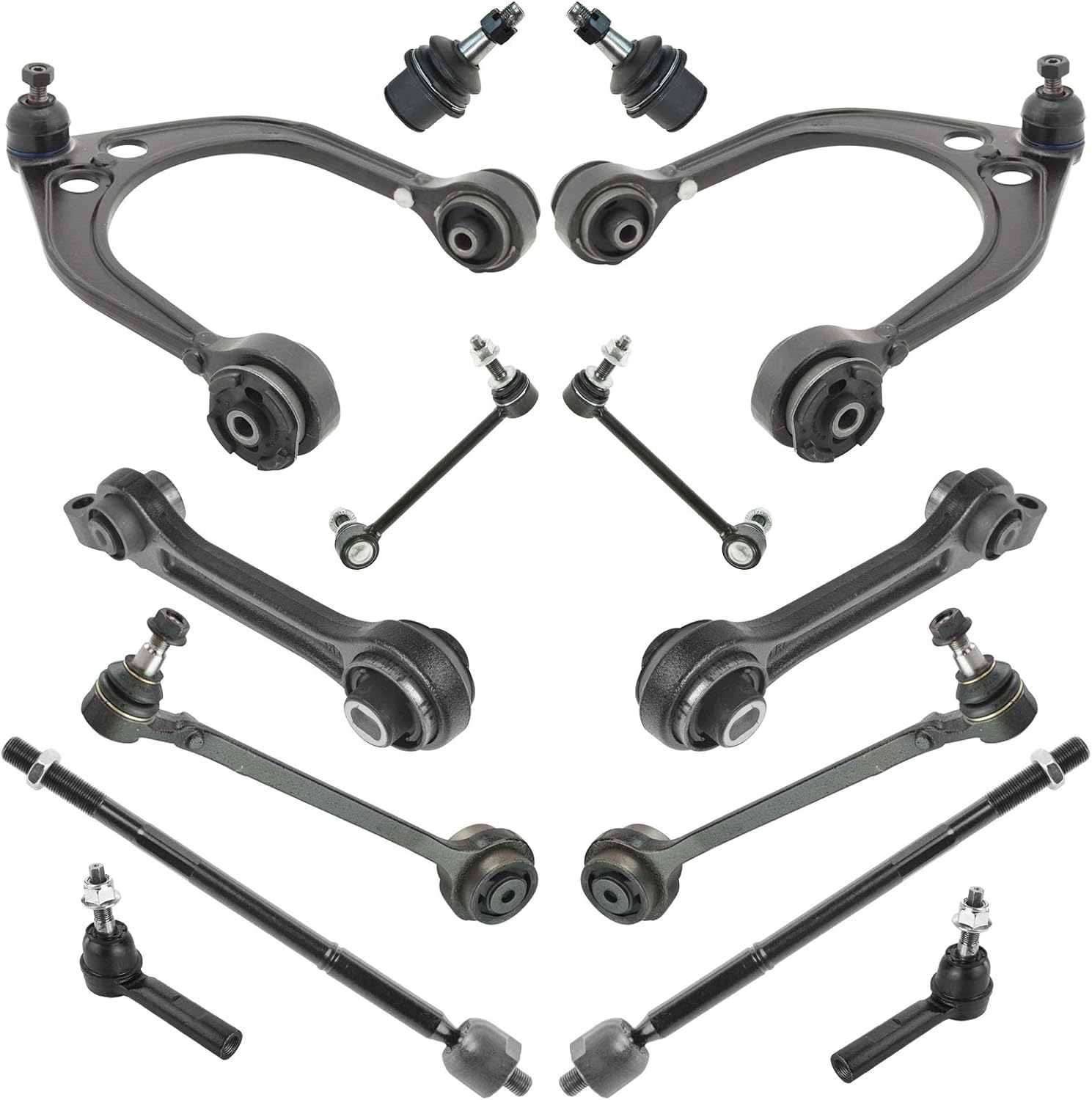 TRQ Front Steering & Suspension Kit for Chrysler 300 and Dodge