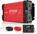 2000W Pure Sine Wave Inverter 12V to 110V/120V AC - Reliable Off-Grid