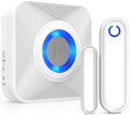 Fosmon Door Chime: 500ft Range, 58 Tunes, LED, 5 Vol Levels