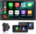 Double Din Car Stereo Apple CarPlay Radio Screen 7in - Wired CarPlay