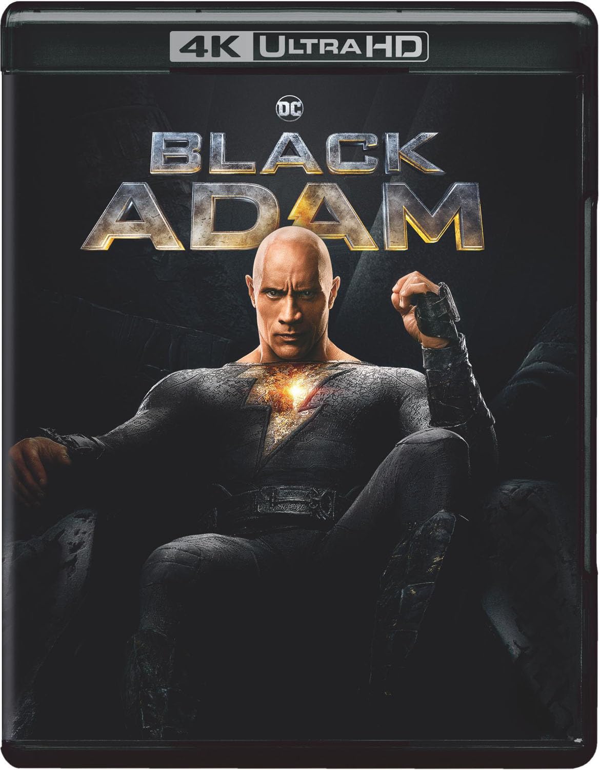 Black Adam 4K Ultra HD Blu-ray - Epic Action Adventure Movie